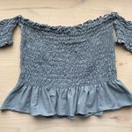 Urban Outfitters Off-the-shoulder Smocked Top Photo 2