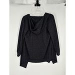 Juicy Couture Cardigan Sweater Hooded Sparkly Glitter Metallic Holiday Cute Sz S Photo 1