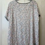 Pillow Talk Pink Cat Print Sleep Shirt – Size XL NWT White Photo 2