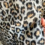 Cupcakes & Cashmere Leopard Print Women's Jacket Brown Size M Photo 5