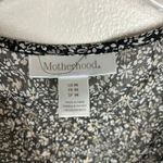 Motherhood  Maternity Dress Size Medium Black Floral Lined Boho Photo 1