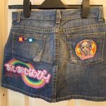 United Colors Of Benetton  Denim Mini Skirt Photo 4