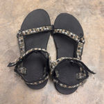 Teva  Outdoor Sandals Butterfly Olive Green Brown Womens 10 Photo 0