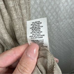 Anthropologie Amadi Tan Ribbed Rayon Maxi Robe Dress Photo 5