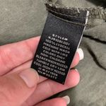 Sanctuary  Green Lyocell Button Down Blouse EUC L Photo 4