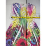 Belinda Rainbow Sunflower Dress V Photo 7
