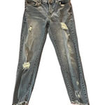 KanCan Jeans Women’s 29 Blue Angled Fray Ankle Skinny Style #KC6108M Photo 0