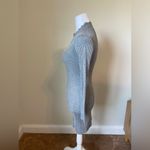 Almost Famous  Long Sleeve Knit Grey Fitted Body con Dress Size Medium Photo 3