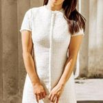 ZARA NWT❗️ Elegant White Tweed Short Cutted Dress ZW Collection Mini Ivory Size M Photo 0