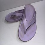 OOFOS Ooriginal Recovery Sandal Thong Flip Flops Lavender Womens 10 Mens 8 Purple Photo 11