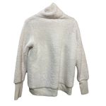 Athleta  Nirvana Sherpa Funnel Sweatshirt, Ivory Dove #383846 Size Medium‎ EUC Photo 1