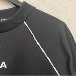 Puma XTG Black Crew Neck Crop Sweatshirt Athletic LS Top Size M Photo 6