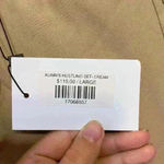 Cream Always Hustling River short sz L dressy modest office career business Tan Photo 6