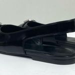 Givenchy Voyou Pointed Toe Slingback Ballet Flat Black 39.5 NEW Photo 4