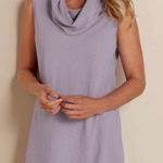 Soft Surroundings  Purple Ash Cowl Neck Sleeveless Top XL NWT Photo 0