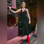 Hunter Bell  Lulu Embroidered Satin Bias Gown Size 0 NWOT Photo 10