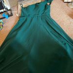 Mori Lee  by Madeline Gardner green emerald one shoulder dress 16 Photo 0