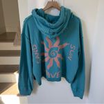 Free People We The Free Mermaid Hoodie in Blue Photo 3