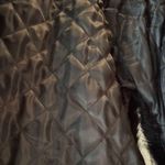 Banana Republic Women's  VEST Size S BLACK FAUX FUR FRONT POCKETS Photo 3