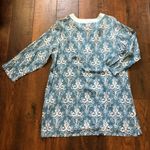ROCK FLOWER PAPER tunic / beach cover up, size M/L Blue Size L Photo 7