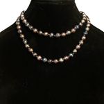 Joan Rivers multicolor glass bead necklace Photo 0