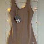 Gymshark Dreamy Tank Top in Taupe XS Photo 1