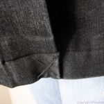 Attention NWOT women's black jean jacket with epaulette, size 14 Photo 16