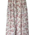 Altar'd State Altar’d State White Floral 2 Piece Maxi Crop Top Set XS Photo 4