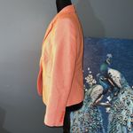 Liz Claiborne Size MP Orange Chevron Blazer Photo 6