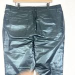 Haute Hippie  Faux Leather Pants Size 18W NEW Black Stretch High Rise Photo 3