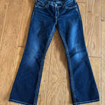 Silver Jeans Silver Suki Flap Jeans Women's 30x30 Dark Wash Surplus Boot Cut Western Y2K Photo 0