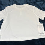 Lululemon  Ultralight Waist Length T Shirt Size 6 White Photo 0