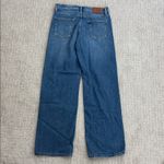 Lucky Brand  High Rise Wide Leg Jeans 15378 medium dark wash loose fit baggy pant Photo 5