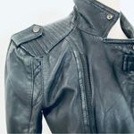 ZARA  genuine moto leather jacket Photo 2