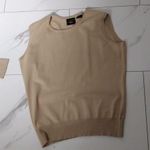 Tailor B. Moss Beige Cardigan & Sleeveless Sweater Set M Tan Size M Photo 3