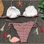 Boutique 1615 Clearance sailor anchor fringe swimsuits Photo 3