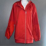 Athleta Burnt Orange Triumph Long Sleeve Hoodie Sweatshirt Plus Size 1X - 2X Photo 1