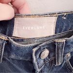 Everlane Women's Relaxed Shorts Medium Wash Rolled Cuff Denim Jeans Photo 2