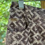 St. John's Sport By Marie Gray Women's Brown Printed Pants Size 6 Photo 4