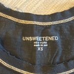 Unsweetened Women’s Black Hamptons Long Island Tank Top Photo 4