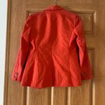 J.Crew  Women Blazer Suit Jacket Salmon Collar Pink Button Photo 2