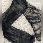 Dee Elly  Lace Corset-Front Top | Black / Beige Photo 3