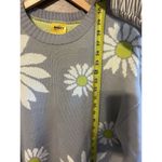 NEOITY Flower Knit Sweater Unisex One Size Mid Century Mod Stylers Harry Style Gray Photo 5