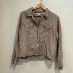 Orvis  100% Linen Button Down Blouse Photo 0