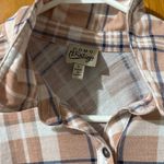 Como vintage Como  vitage  Peach Plaid Shirt sz large Photo 1