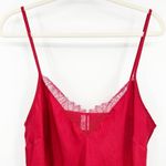 Victoria's Secret  VS Coquette Y2K Lace Trim Satin Babydoll Cami Slip Dress Size L Photo 1