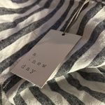 A New Day Linen Blend‎ Dress Striped Size XS NWT Photo 6