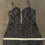 Women’s Black MermaidFit Sequins Party Prom Formal Dress LaceUp Back Size 4 Photo 8
