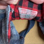 Toms Tennis Shoes Gray, Size 7, Red plaid inside, lace up Photo 6