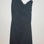 Ralph Lauren Lauren  One Shoulder Little Black Dress Semi Formal SIZE 16 Photo 0